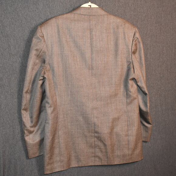 Adams Row Blazer Men's 42 Regular USA Made Double Breasted READ FOR MEASUREMENTS - Picture 5 of 13